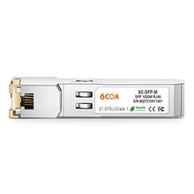 Load image into Gallery viewer, 1.25G SFP to RJ45 Copper 1000Base-T GBIC Transceiver, Gigabit SFP-T Module, for Netgear AGM734, Ubiquiti, D-Link, ZTE, Other Open Switches (CAT5e/CAT6, up to 100m)
