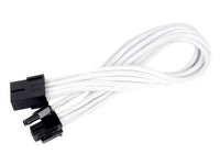 Silverstone Tek Sleeved Extension Power Supply Cable with 1 x 8-Pin to PCI-E 8-Pin Connector (PP07-PCIW)