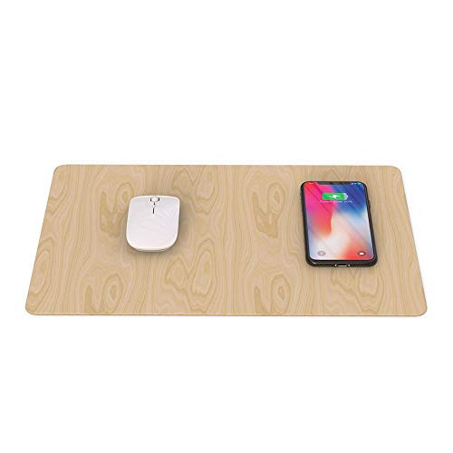 JAKCOM MC2 Wireless Fast Charging Mouse Pad (Wood)