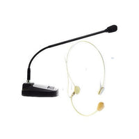 YBS SpeechWare TableMike with Exclusive Variable Long-Range Self Adjusting Input and FlexyMike Headset