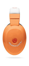 Load image into Gallery viewer, Lucid Audio HearMuffs Kids Hearing Protection Orange/White (Over-the-ear Sound Protection Ear Muffs Ages 5+)
