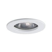 Jesco Lighting TM5502WH 5-Inch Aperture Line Voltage Trim Recessed Light, Open Trim, White Finish