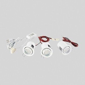 Eurofase 19542-010 3-Light Mini Pot Adjustable Kit, White