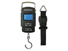 Load image into Gallery viewer, Faithfull SCALE50KG 0-50Kg Portable Electronic Scale
