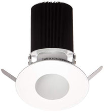 Load image into Gallery viewer, WAC Lighting HR-2LED-T409N-35WT Tesla - LED 2-Inch Adjustable 30-Degree to 45-Degree Round Trim with 26-Degree Beam Angle, Cool Light 3500K
