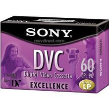 Load image into Gallery viewer, Sony DVM-60EX 60 Minutes Excellence Mini DV Video Cassette
