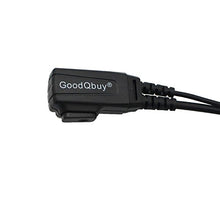 Load image into Gallery viewer, GoodQbuy 2 Pin PTT Mic Covert Acoustic Tube Earpiece Headset for Motorola Two-Way Radio RMM2050 GP300 CP200 PR400 CLS1110 (Pack of 10)
