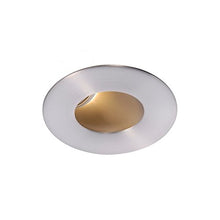 Load image into Gallery viewer, WAC Lighting HR2LEDT409PF927BN Tesla PRO 2&quot; LED Round 30-45 Degree Adjustable Trim with Light Engine 2700K Flood Beam 90CRI, 40, Brushed Nickel
