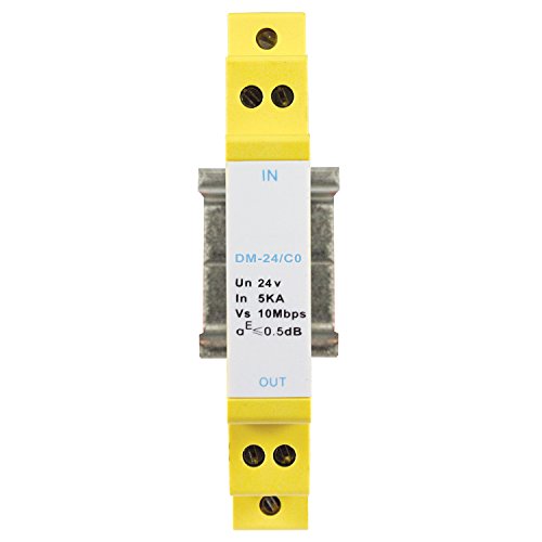 ASI ASIDM24-C0 Surge Protection Device, 24 VDC, 2-Wire, 2-Stage GDT-Diode Protection, Pluggable Module