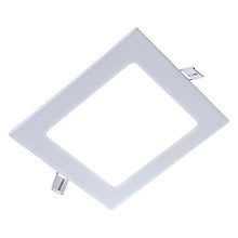 Load image into Gallery viewer, ZEEZ Lighting - 25W 11&quot; (OD 11.75&quot; / ID 10.75&quot;) Square Warm White Dimmable LED Recessed Ceiling Panel Down Light Bulb Slim Lamp Fixture - 1 Pack
