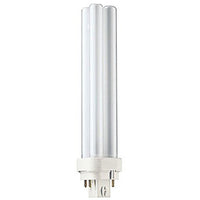 Globe Electric 84450 13-watt Enersaver Double Tube 2 x T4 CFL Light Bulb, 4 Pin Base, Cool White