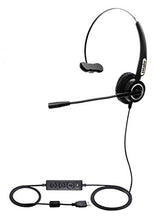 Load image into Gallery viewer, USB Plug Corded Headphone Call Center Comfort Noise Cancelling Headset with Adjustable Mic, Mute Volume Control for Laptops PC Computers
