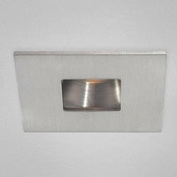 Square Regress Trim Finish: Satin Nickel