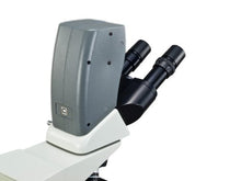 Load image into Gallery viewer, OMAX 40X-2000X Lab Infinity Digital Compound Microscope with Siedentopf Head and 5.0MP Built-in USB Camera
