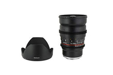 Load image into Gallery viewer, Rokinon CV24M-NEX 24mm t1.5 Wide Angle Lens for Sony E-Mount (NEX) with De-Clicked Aperture and Follow Focus Compatibility Fixed Lens
