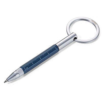 Troika Micro Construction Pen & Stylus Key Ring, Blue (KYP25BL)