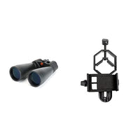 Celestron SkyMaster Giant 15x70 Binoculars with Tripod Adapter with Basic Smartphone Adapter 1.25