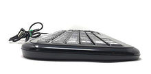 Load image into Gallery viewer, New EZsee Large Print Wired USB Computer Keyboard with White Letter on Black Keys
