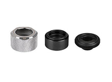 Load image into Gallery viewer, Thermaltake Pacific Chrome 4 Build-In O-Rings C-Pro G1/4 PETG 16mm OD Compression Fitting 6 Pack CL-W213-CU00SL-B
