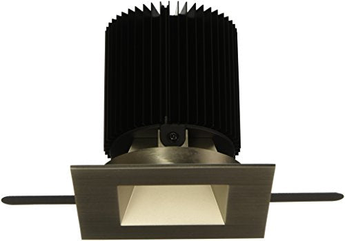 WAC Lighting HR-3LED-T718F-35BN Tesla - LED 3-Inch Open Square Trim 50-Degree Angle, 3500K