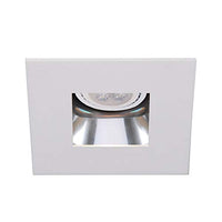 WAC Lighting HR-D412-SC/WT 4in Square Trim Recessed Downlights, Specular Clear/White