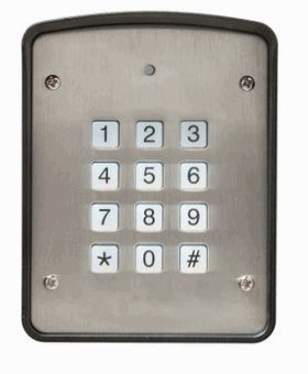Gate Keypad Hard Wire Keypad Linear Multicode Compatible 300MHz GTO Mighty Mule 318MHz Compatible