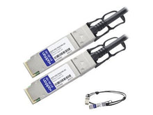 Load image into Gallery viewer, Addon QSFP-40G-PDAC4M-AO QSFP+ Module - for Data Networking - 1 x 40GBase-CU - Copper - 40 Gbps 40 Gigabit Ethernet
