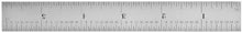 Load image into Gallery viewer, Starrett C607R-6 Spring Tempered Steel Rule With Inch Graduations, 6&quot; Length, 3/4&quot; Width, 3/64&quot; Thickness
