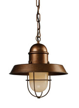 Load image into Gallery viewer, Elk 65049-1 Farmhouse 1-Light Pendant, 21-Inch, Bellwether Copper
