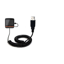 Load image into Gallery viewer, Coiled Power Hot Sync USB Cable Suitable for The Mio MiVue 358/388 with Both Data and Charge Features - Uses Gomadic TipExchange Technology
