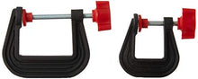 Load image into Gallery viewer, Olson Saw 37-230 Set of Both Large and Small Plastic C-Clamps
