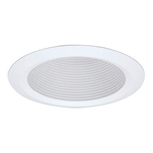 Load image into Gallery viewer, HALO 5125WB Recessed Self-Flanged White Trim with Full Cone White Baffle, 5&quot;
