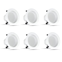 Load image into Gallery viewer, Feit Electric 4 inch LED Recessed Downlight - Baffle Trim - Standard E26 Adapter - 2700K Daylight - Dimmable- 50W Equivalent - 45 Year Life - 540 Lumen| 6-Pack

