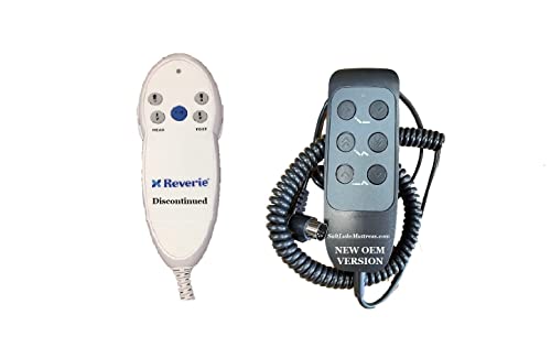 Reverie Adjustables RC-HW-105 or Reverie 3E Wired Replacement Remote for Adjustable Bed
