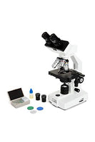 Celestron  Celestron Labs  Binocular Head Compound Microscope  40-2000x Magnification  Adjustable Mechanical Stage  Includes 2 Eyepieces and 10 Prepared Slides