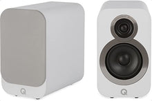 Load image into Gallery viewer, Q Acoustics 3010i Compact Bookshelf Speakers Pair Arctic White - 2-Way Reflex Enclosure Type, 4&quot; Bass Driver, 0.9&quot; Tweeter - Stereo Speakers/Passive Speakers for Home Theater Sound System
