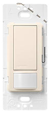 Load image into Gallery viewer, Lutron Maestro Motion Sensor Switch, No Neutral Required, 250 Watts, Single-Pole, MS-OPS2-ES, Eggshell
