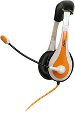 Load image into Gallery viewer, Avid AE-36 Orange On-Ear Stereo Headphones with Boom Microphone (10-Pack)
