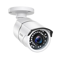 Load image into Gallery viewer, ZOSI 2.0MP HD 1080p 1920TVL Security Camera Outdoor Indoor (Hybrid 4-in-1 HD-CVI/TVI/AHD/960H Analog CVBS),36PCS LEDs,120ft IR Night Vision,105 View Angle Weatherproof Surveillance CCTV Bullet Camera
