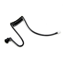 Load image into Gallery viewer, MaximalPower RHF Coil(BK) Replacement Acoustic Tube for Two-Way Radio Headsets (Black)
