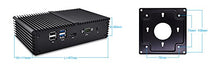 Load image into Gallery viewer, Qotom-Q330G4 Fanless Mini PC AES-NI with 4 Ethernet LAN Intel Core i3 4005U Computer (2G RAM + 32G SSD + WiFi)
