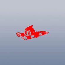 Load image into Gallery viewer, cybersavs Red Laptop Window Decor Car Decal Vinyl Notebook Car Home Decor Die Cut Decoration Wall Art Astro Boy Adhesive Vinyl MacBook Auto Atom Bike
