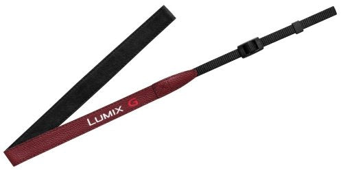 Panasonic DMW-SSTG5-R Red | LUMIX G Leather Shoulder Strap (Japan Import)