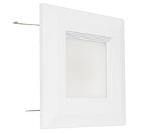 Load image into Gallery viewer, Westgate Lighting 9 Watt 4&quot; Inch Recessed Lighting Kit with Baffle Trim - Square Shaped LED Retrofit Downlight - Premium Dimmable Light Fixture - Best Ceiling Lights - (1 Pack 3000K Soft White)
