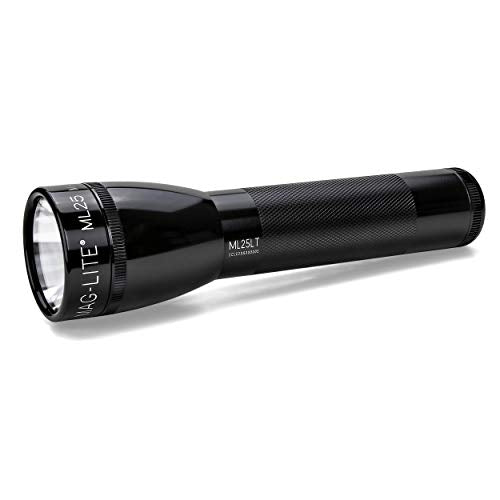Maglite ML25LT LED 2-Cell C Flashlight, Black