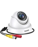 ZOSI 1080p Dome Security Cameras (Hybrid 4-in-1 HD-CVI/TVI/AHD/960H Analog CVBS),2MP Day Night Weatherproof Surveillance CCTV Camera Dome Outdoor/Indoor,Night Vision Up to 80FT