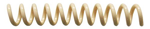 Spiral Binding Coils 6mm ( x 36-inch) 4:1 [pk of 100] Tan (PMS 467 C)