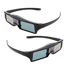 Load image into Gallery viewer, 2 Pieces DLP Link 3D Glasses, Ultra-Clear HD 144 Hz 3D Active Rechargeable &amp; Lightweight Shutter Glasses for All 3D DLP Projectors-BenQ, Optoma, Dell, Mitsubishi etc
