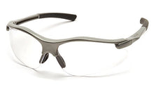 Load image into Gallery viewer, Pyramex Fortress Safety Eyewear, Clear Lens With Gray Frame
