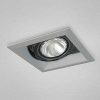 Eurofase TE161-0N 1-Light PAR20 Recessed Mutiple Square Trim, Platinum